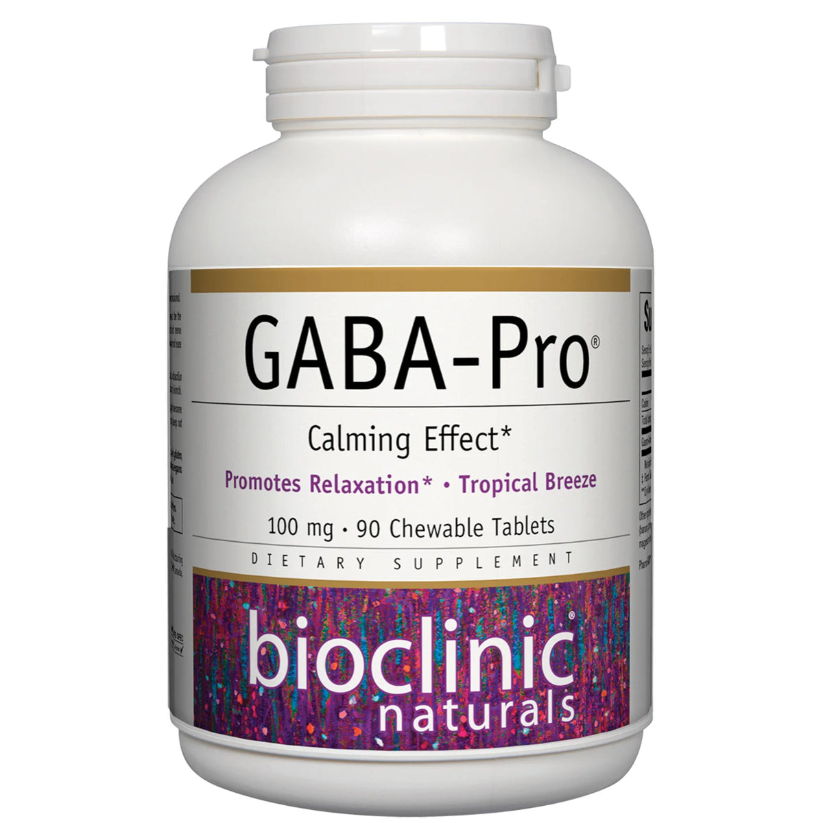 Bioclinic Naturals GABA - Pro 100mg 90 Veg - Caps - Nature's Source Inc
