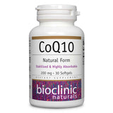 Bioclinic Naturals CoQ10, 200mg 30 Softgels - Nature's Source Inc