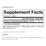 Bioclinic Naturals CoQ10, 200mg 30 Softgels - Nature's Source Inc