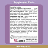 Bioclinic Naturals Ubiquinol CoQ10, 100mg 60 Softgels - Nature's Source Inc