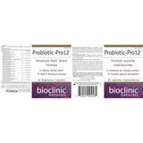 BioClinic Naturals Probiotic Pro12, 60 Vegan Capsules - Nature's Source Inc