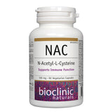 Bioclinic Naturals NAC 500mg, 90 Vegan Capsules - Nature's Source Inc