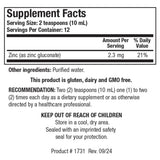 Biotics Research Aqueous Zinc 120ml