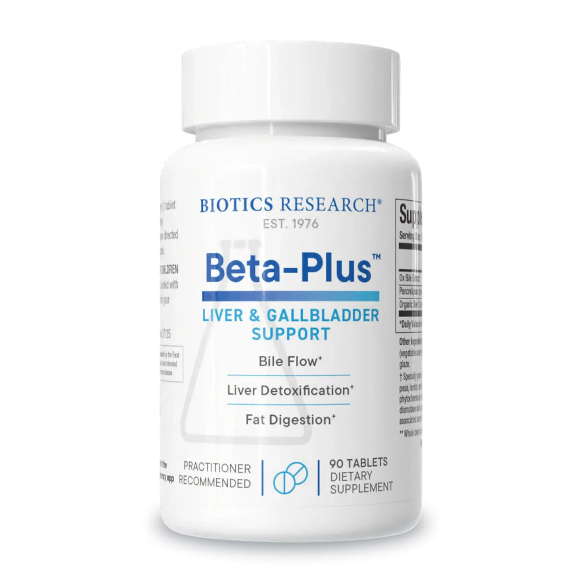 Biotics Research Beta Plus 90 Tablets - Nature's Source Inc