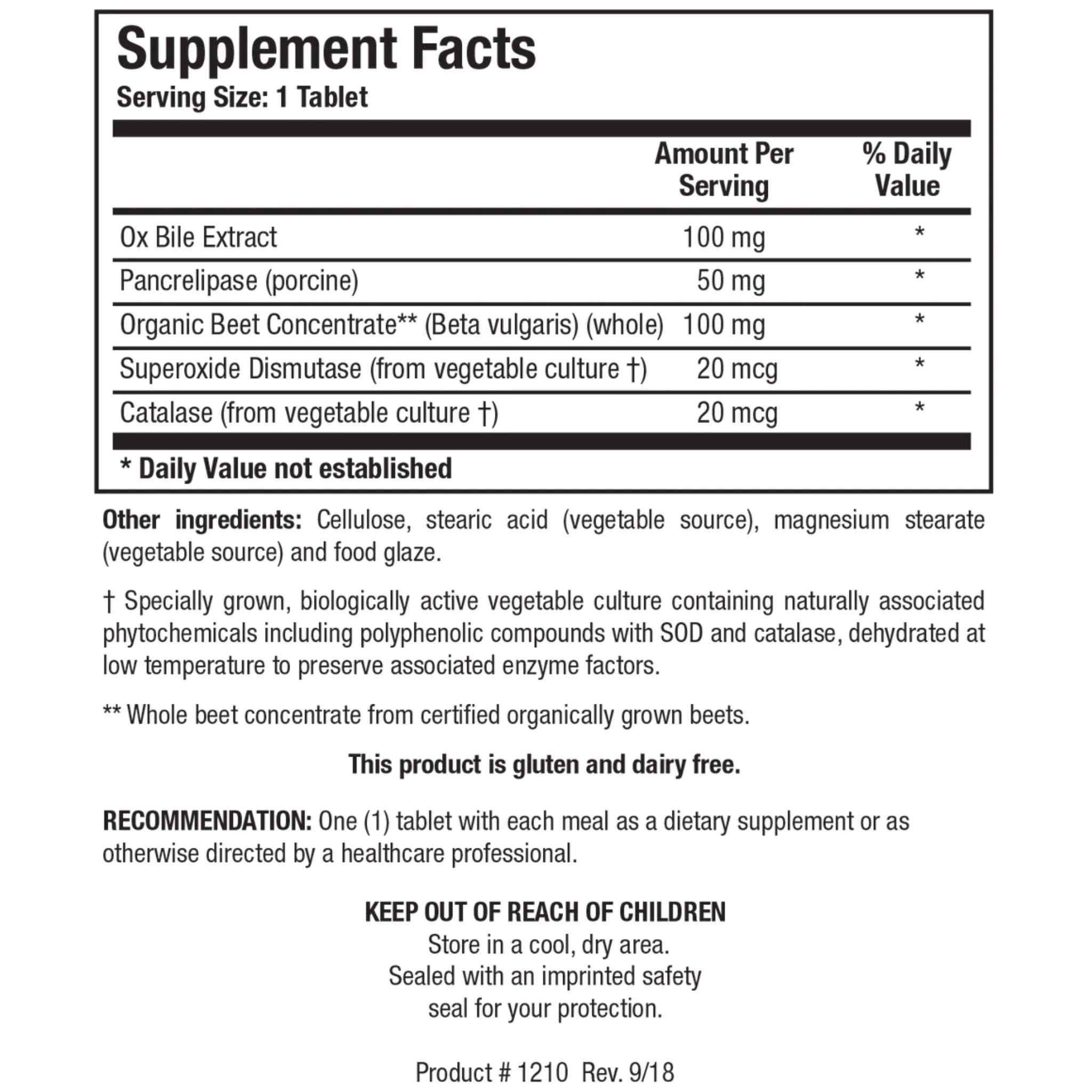 Biotics Research Beta Plus 90 Tablets - Nature's Source Inc