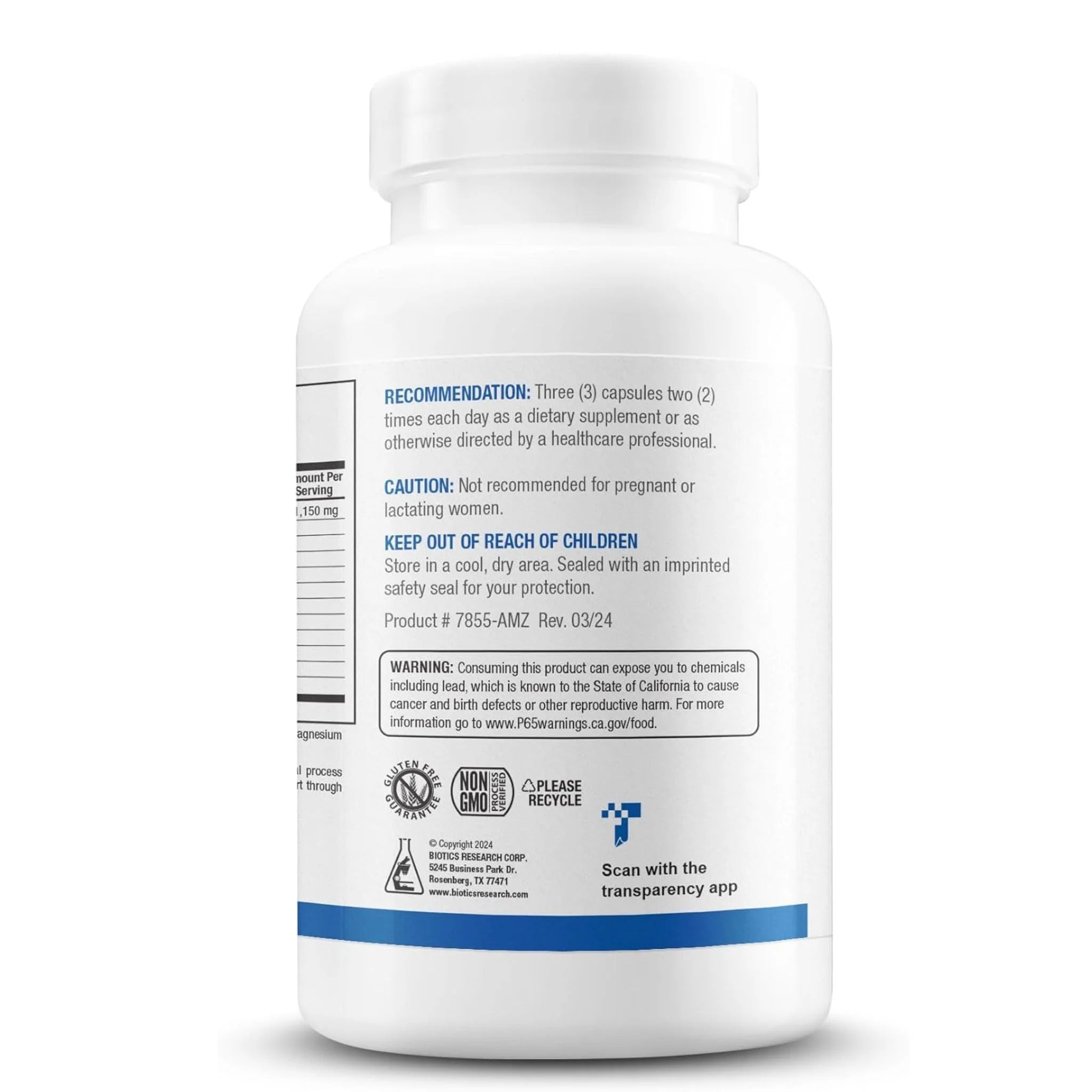 Biotics Research KappArest 180 Capsules
