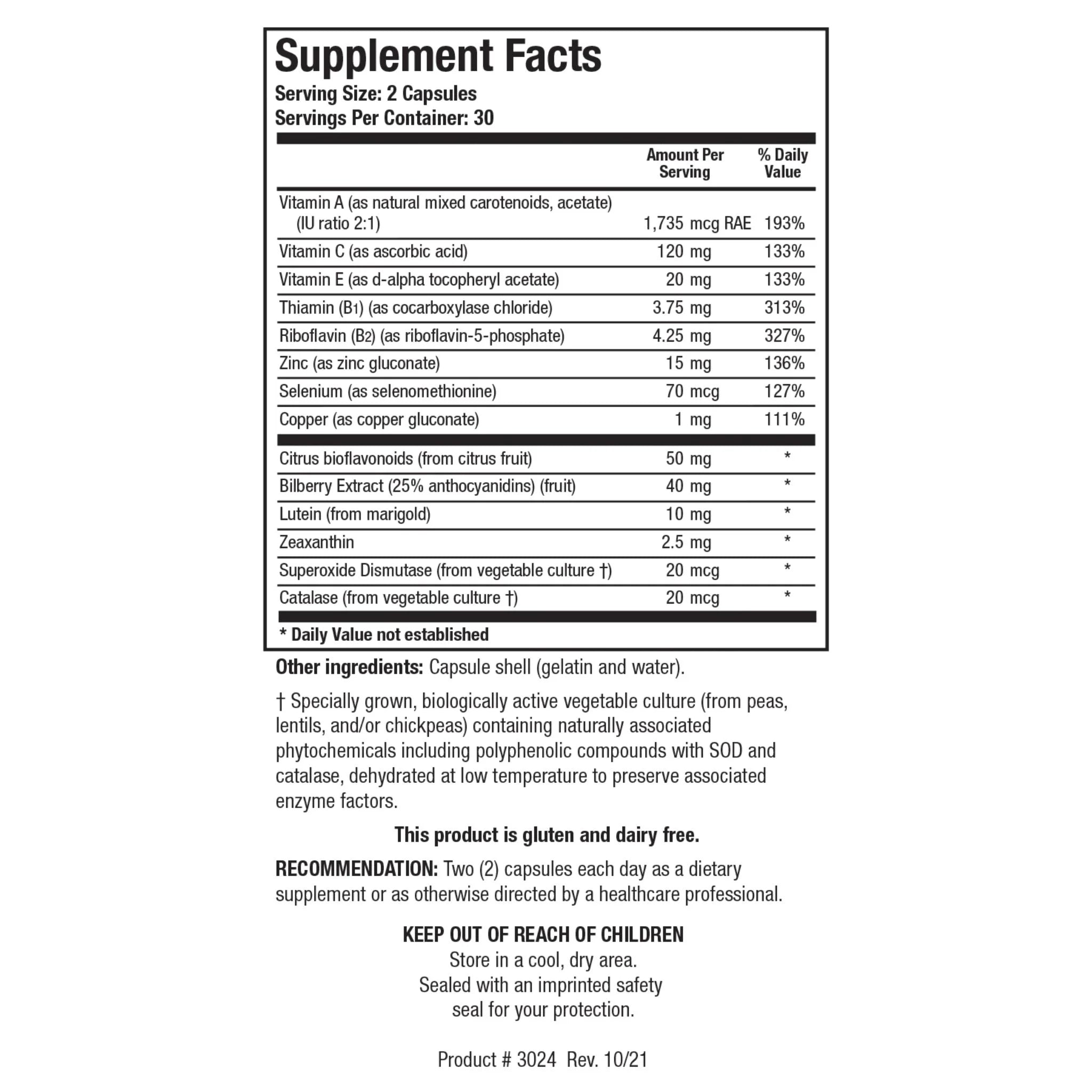 Biotics Research Optic - Plus 60 Tablets - Nature's Source Inc
