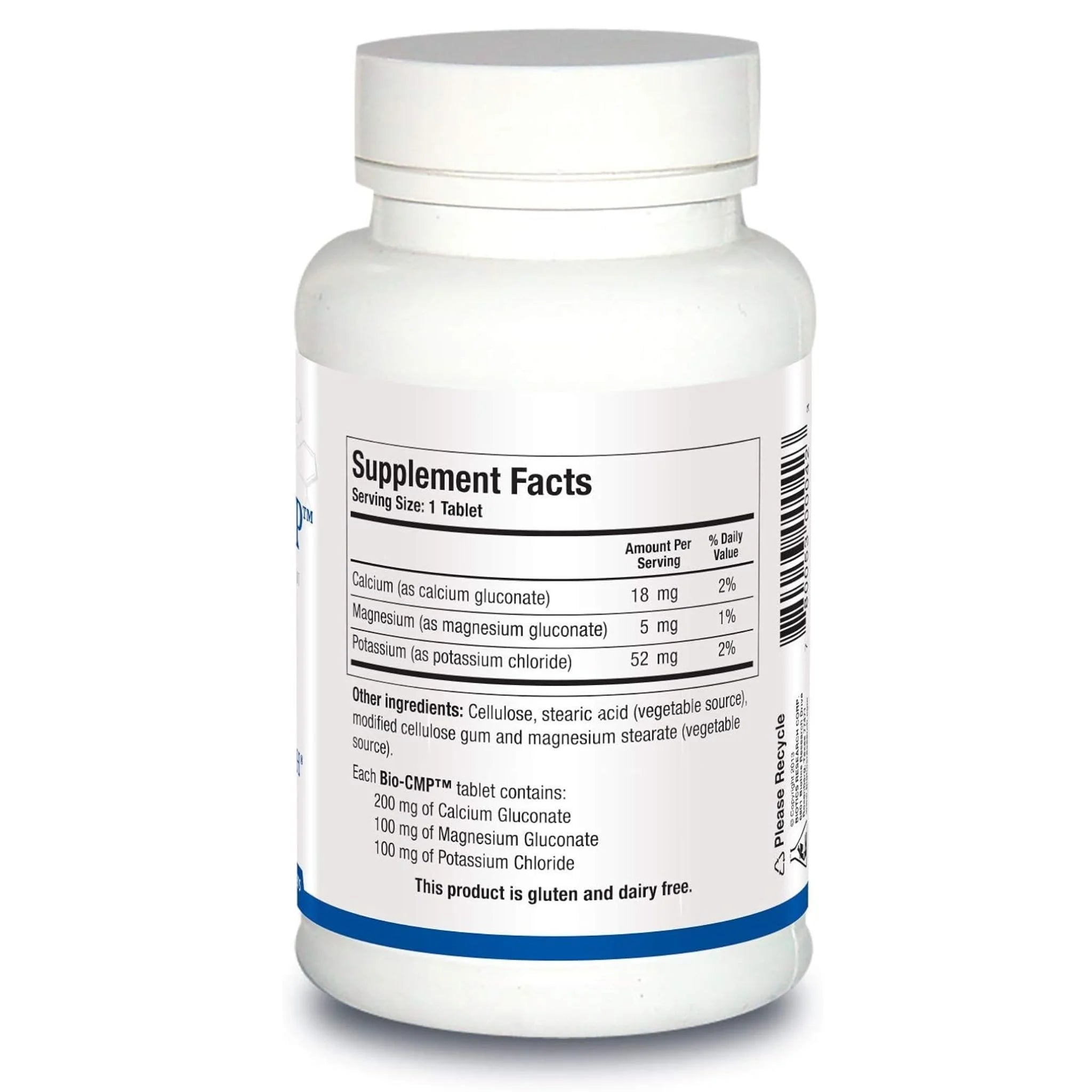 Biotics Research Bio-CMP (Ca, Mg, K) 100 Tablets