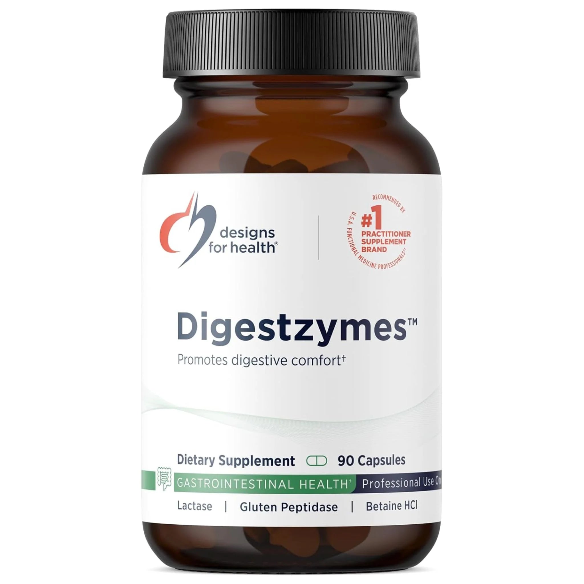 Designs for Health Digestzymes 90 Capsules - Nature's Source Inc