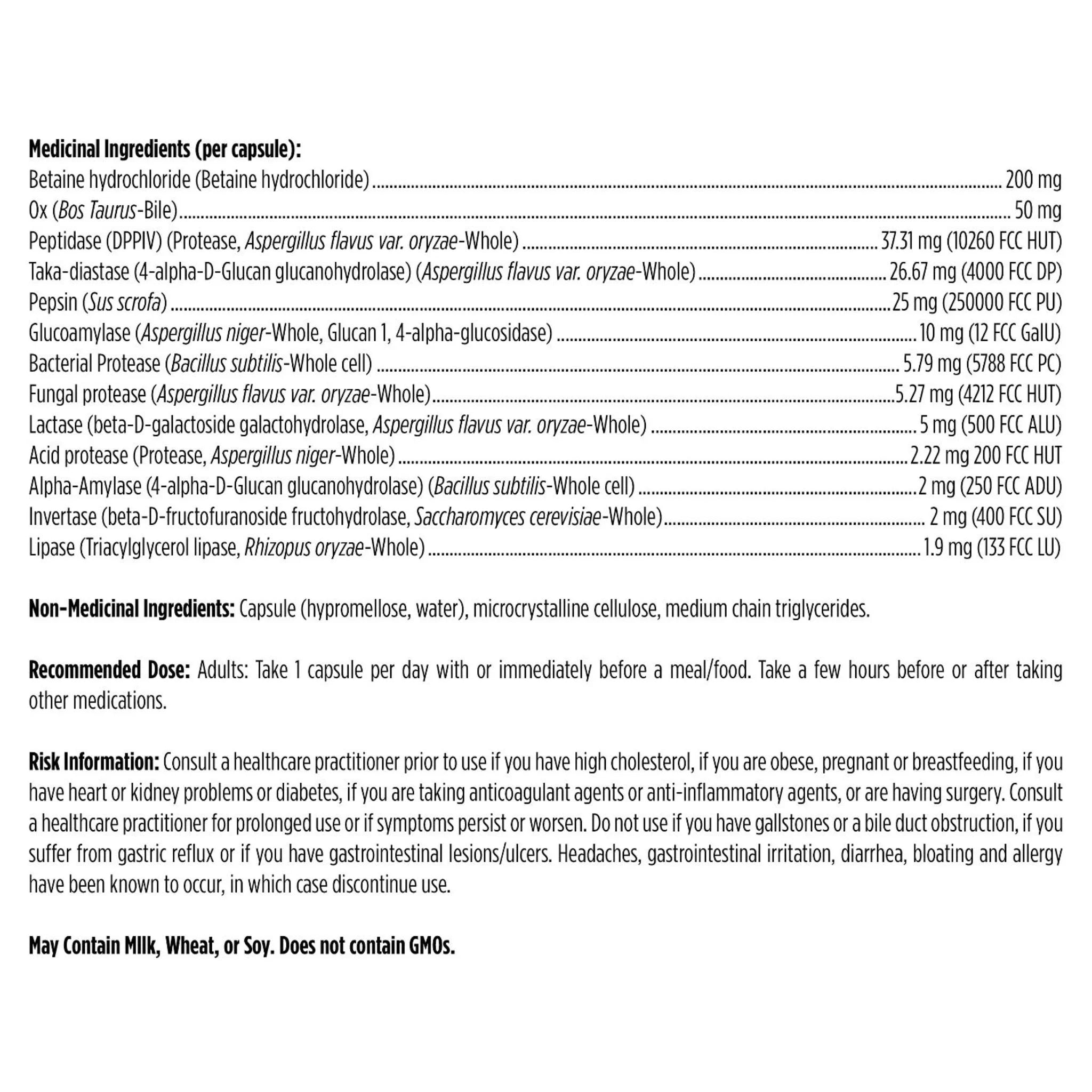 Designs for Health Digestzymes 90 Capsules