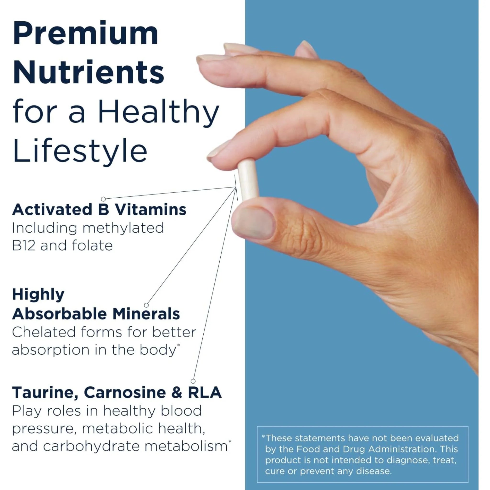 Designs for Health Metabolic Synergy™ 180 Capsules - Nature's Source Inc