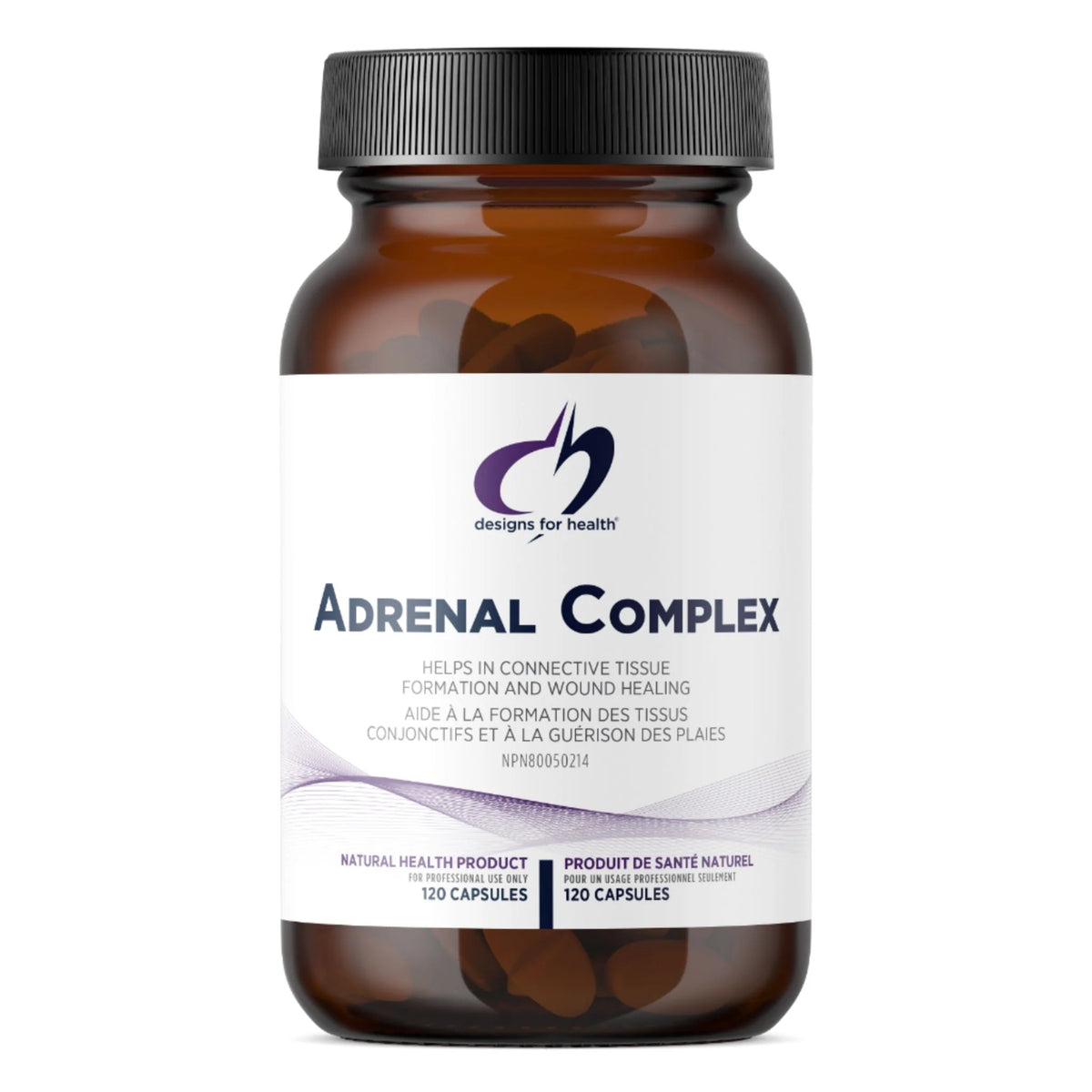 Designs for Health Adrenal Complex 120 Capsules