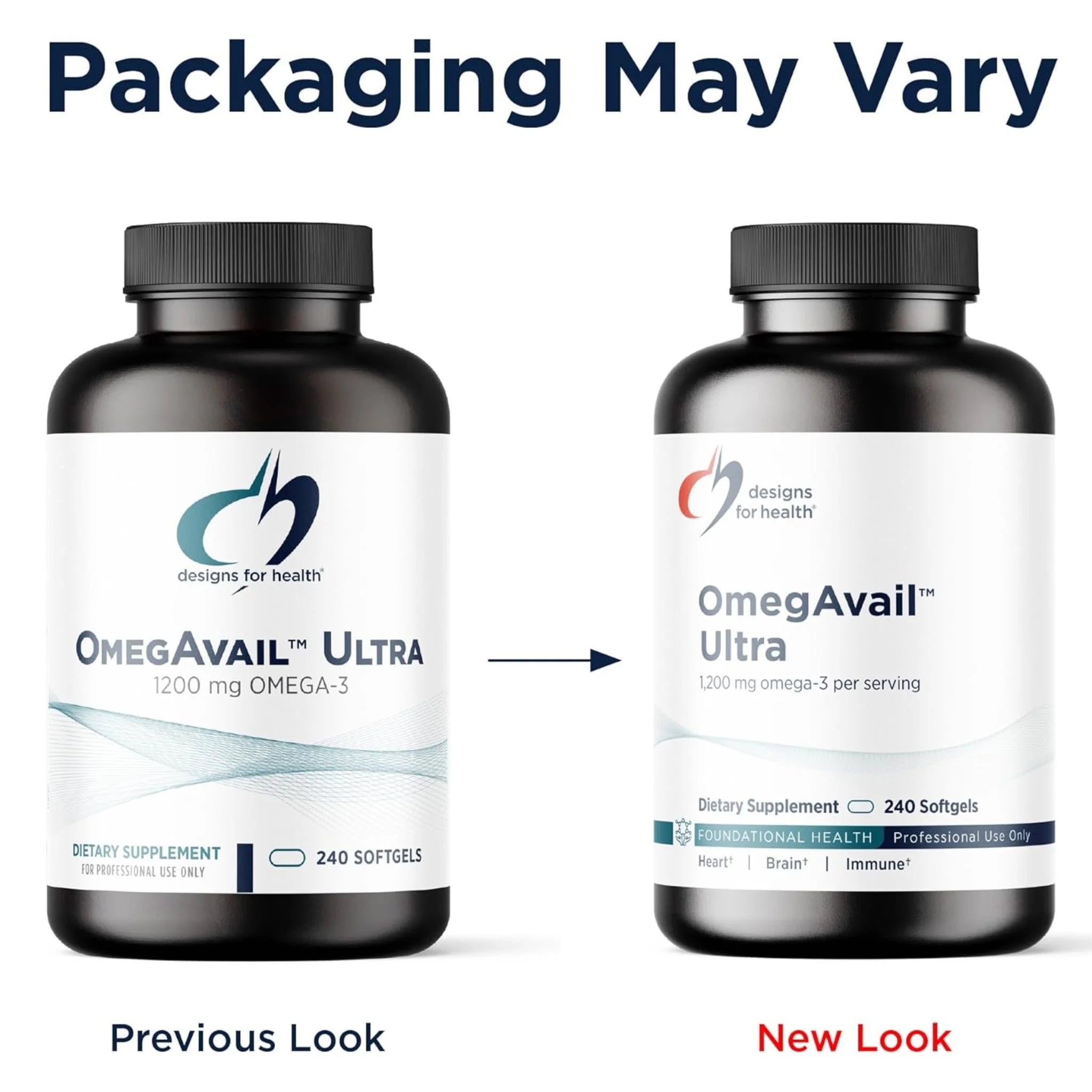 Designs for Health OmegAvail™ Ultra 120 Softgels - Nature's Source Inc