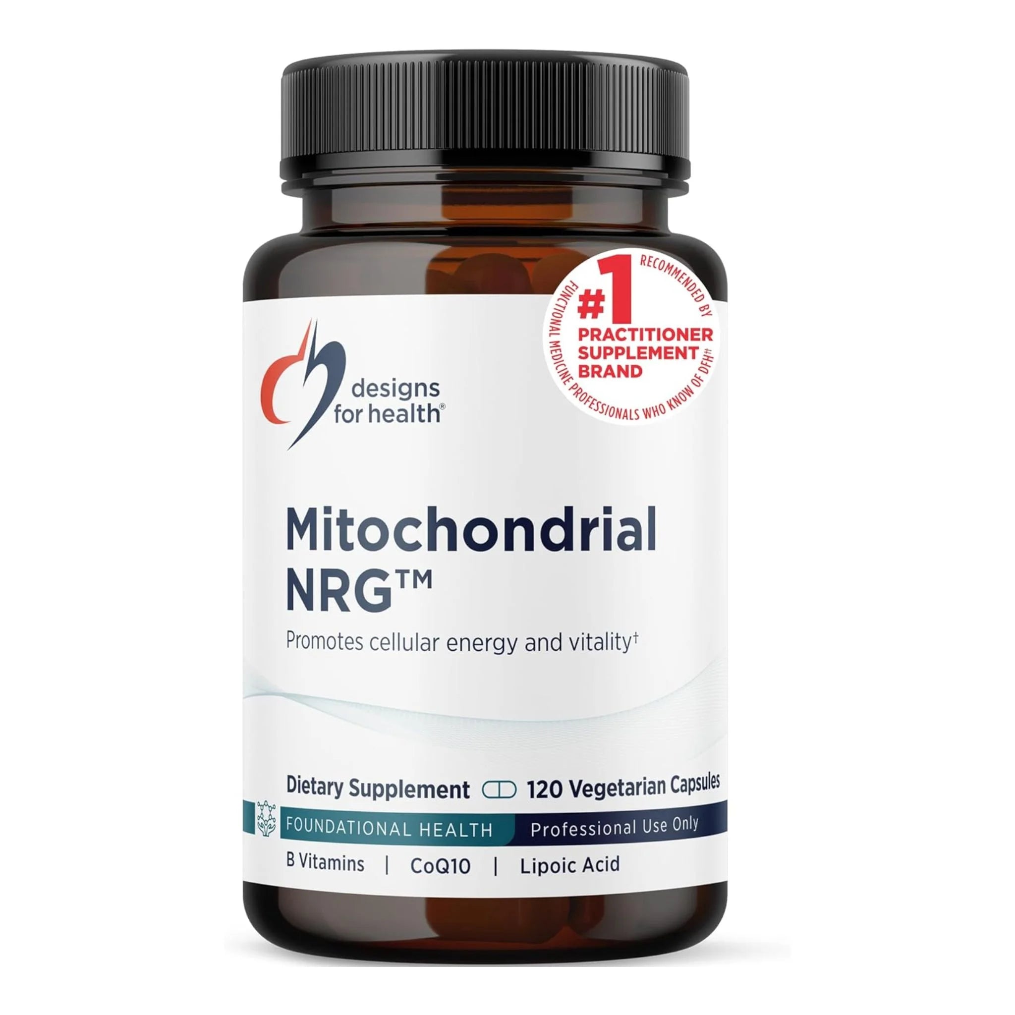 Designs for Health Mitochondrial NRG™ 120 Capsules - Nature's Source Inc