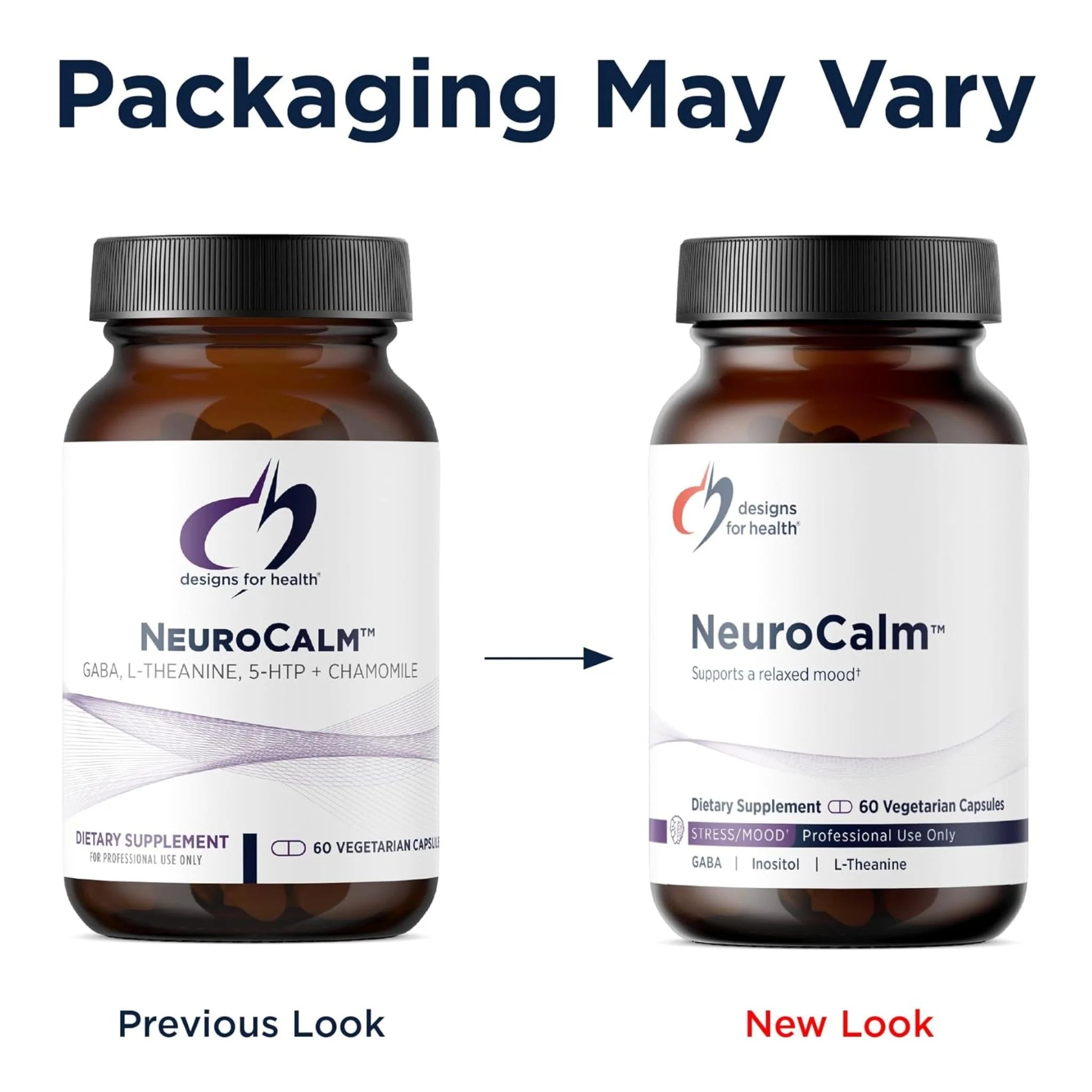 Designs for Health NeuroCalm 60 Vegan Capsules - Nature's Source Inc