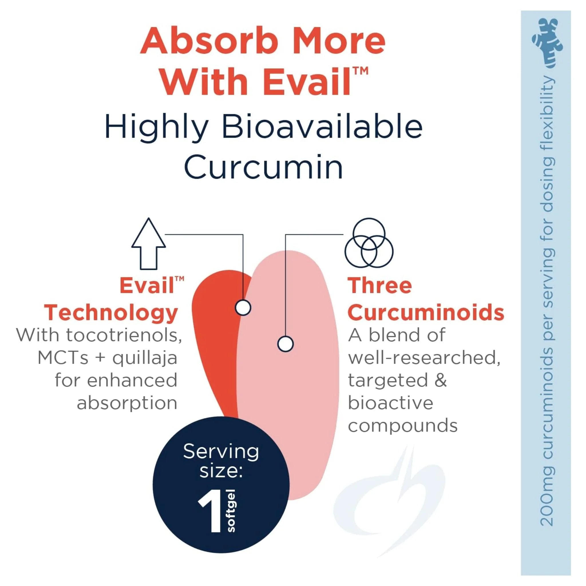 Designs for Health Curcum Evail 60 Softgels - Nature's Source Inc
