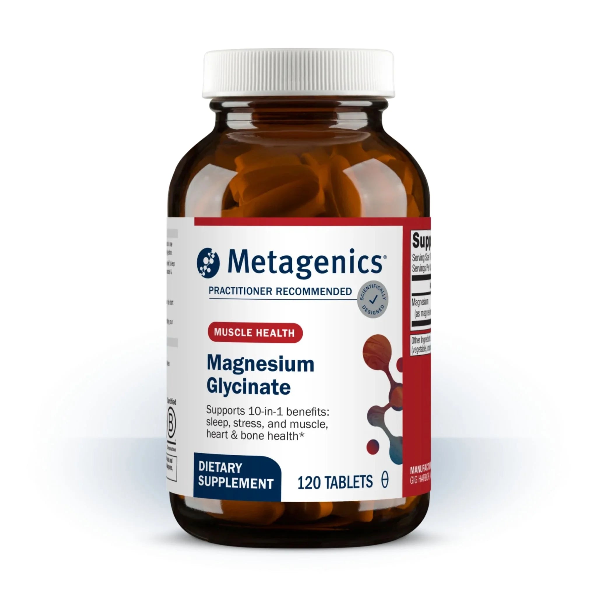Metagenics Mag Glycinate 120 Tablets - Nature's Source Inc
