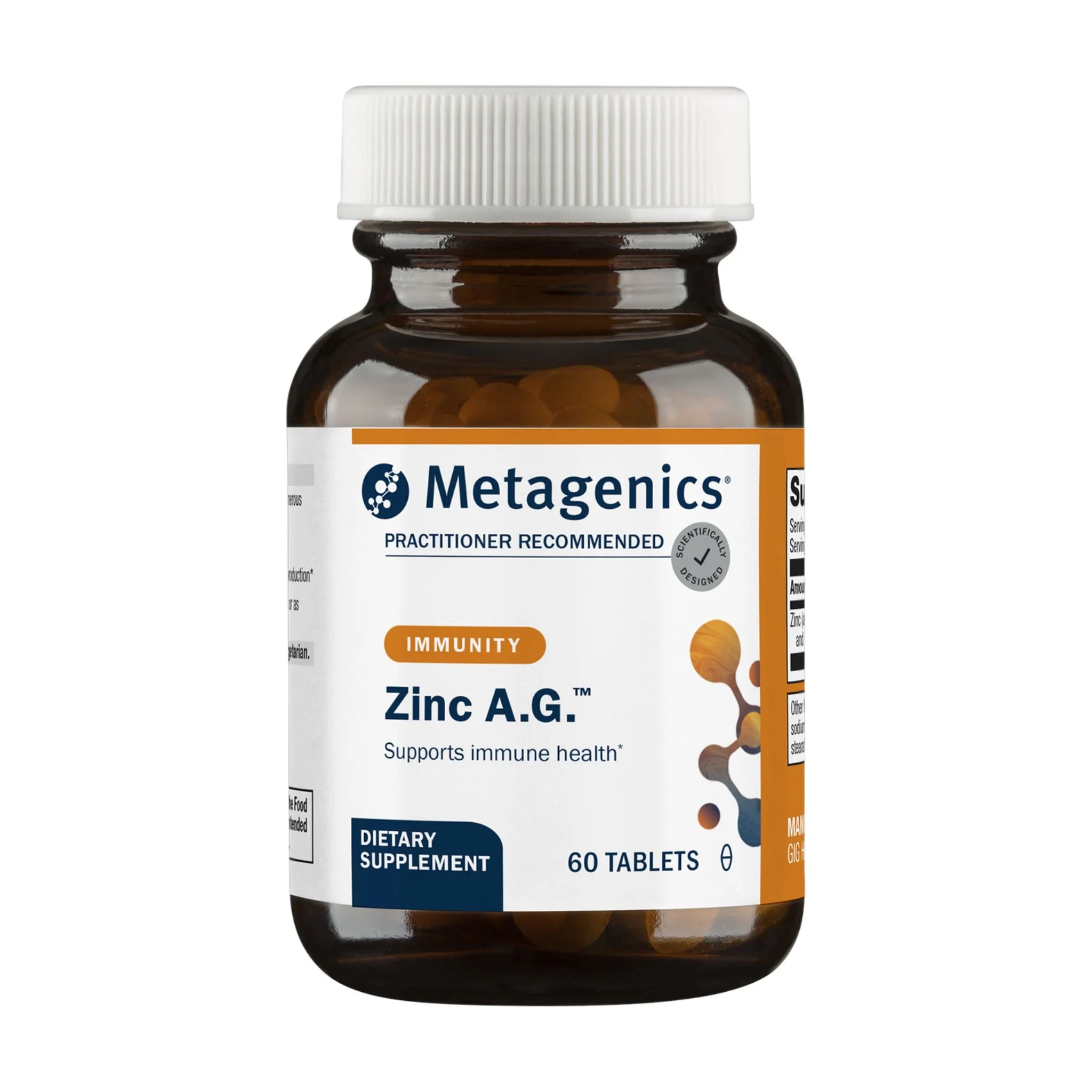 Metagenics Zinc A.G. 180 Tablets - Nature's Source Inc