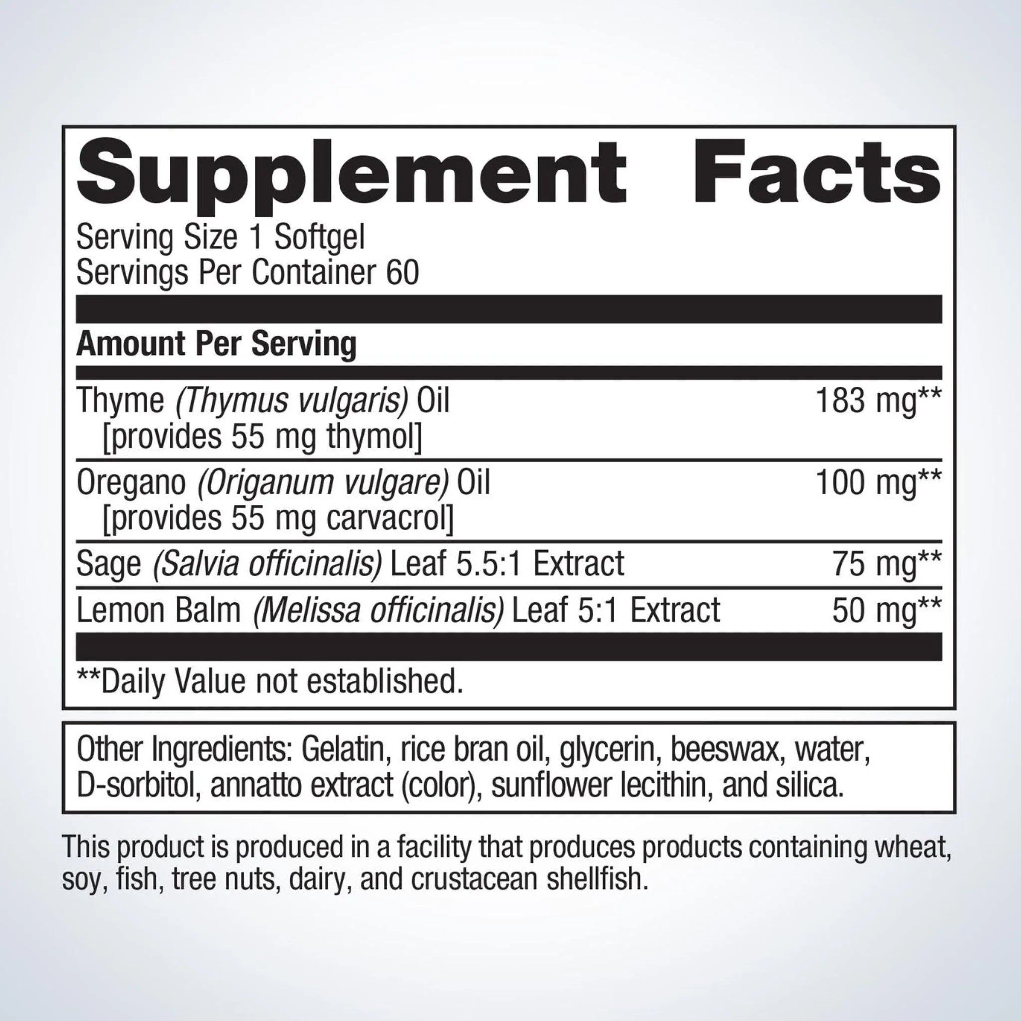 Metagenics CandiBactin - AR 60 Softgels - Nature's Source Inc