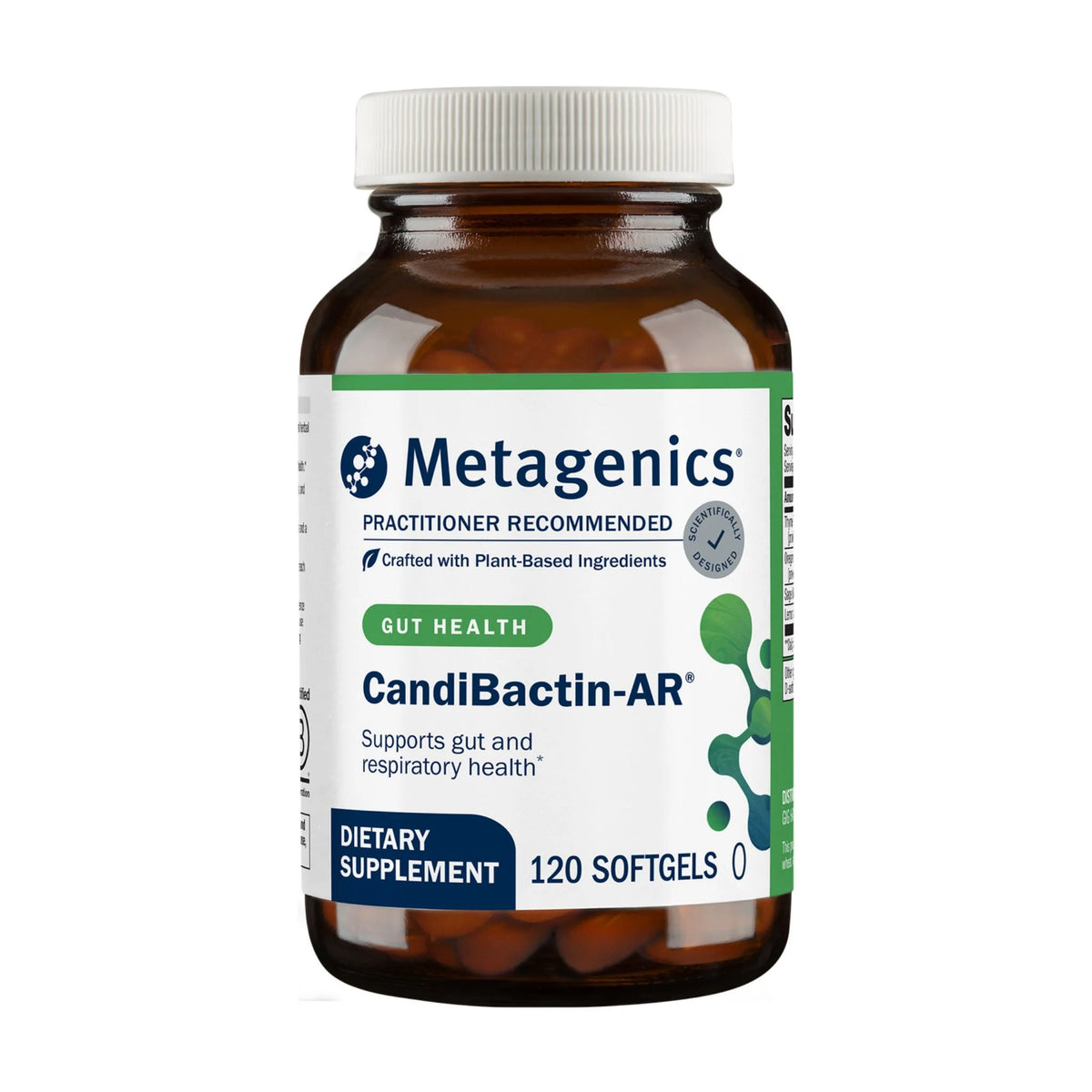 Metagenics CandiBactin - AR 120 Softgels - Nature's Source Inc
