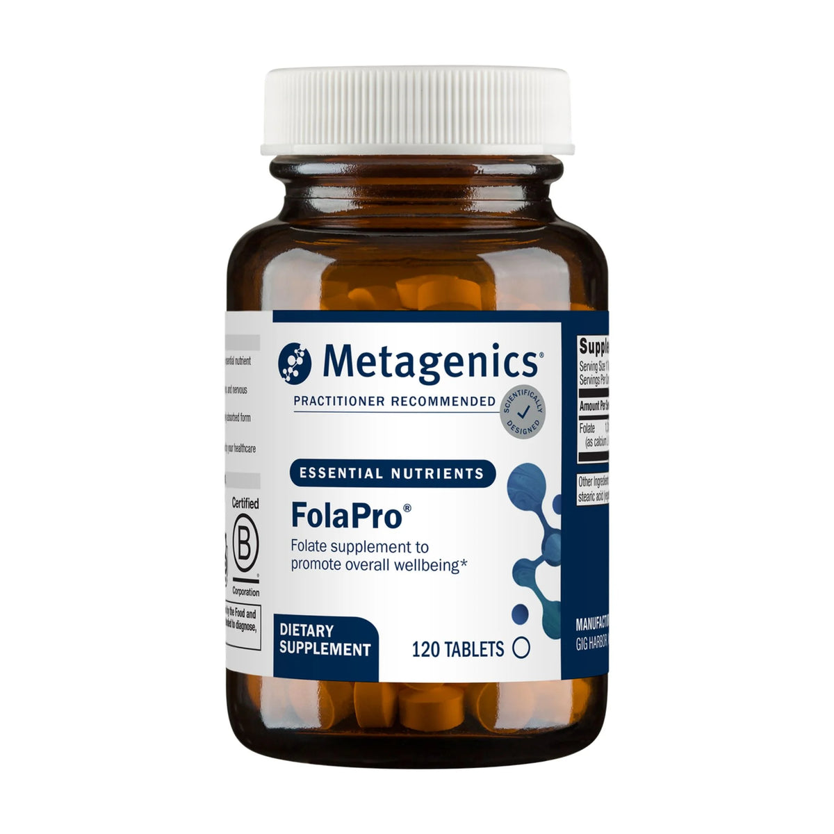 Metagenics FolaPro 120 Tablets - Nature's Source Inc