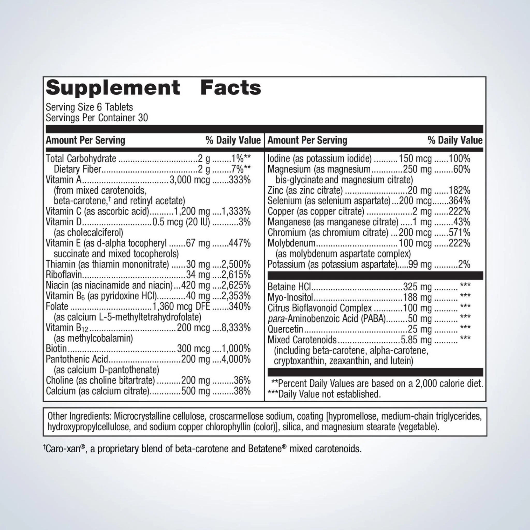Metagenics Multigenics without Iron - 180 Tablets - Nature's Source Inc