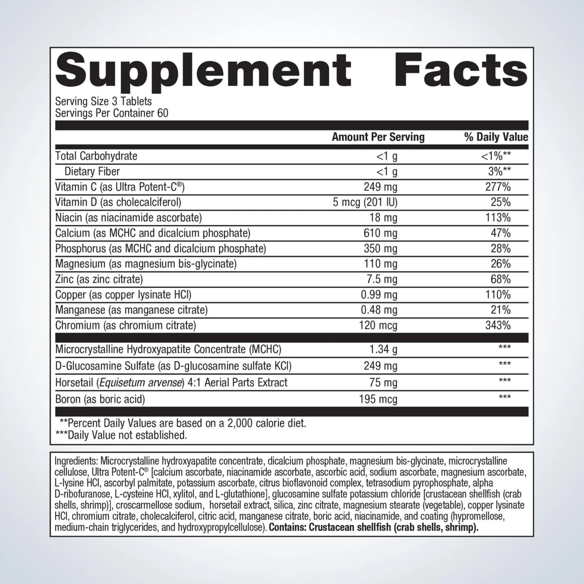 Metagenics Cal Apatite Bone Builder Active 180t - Nature's Source Inc