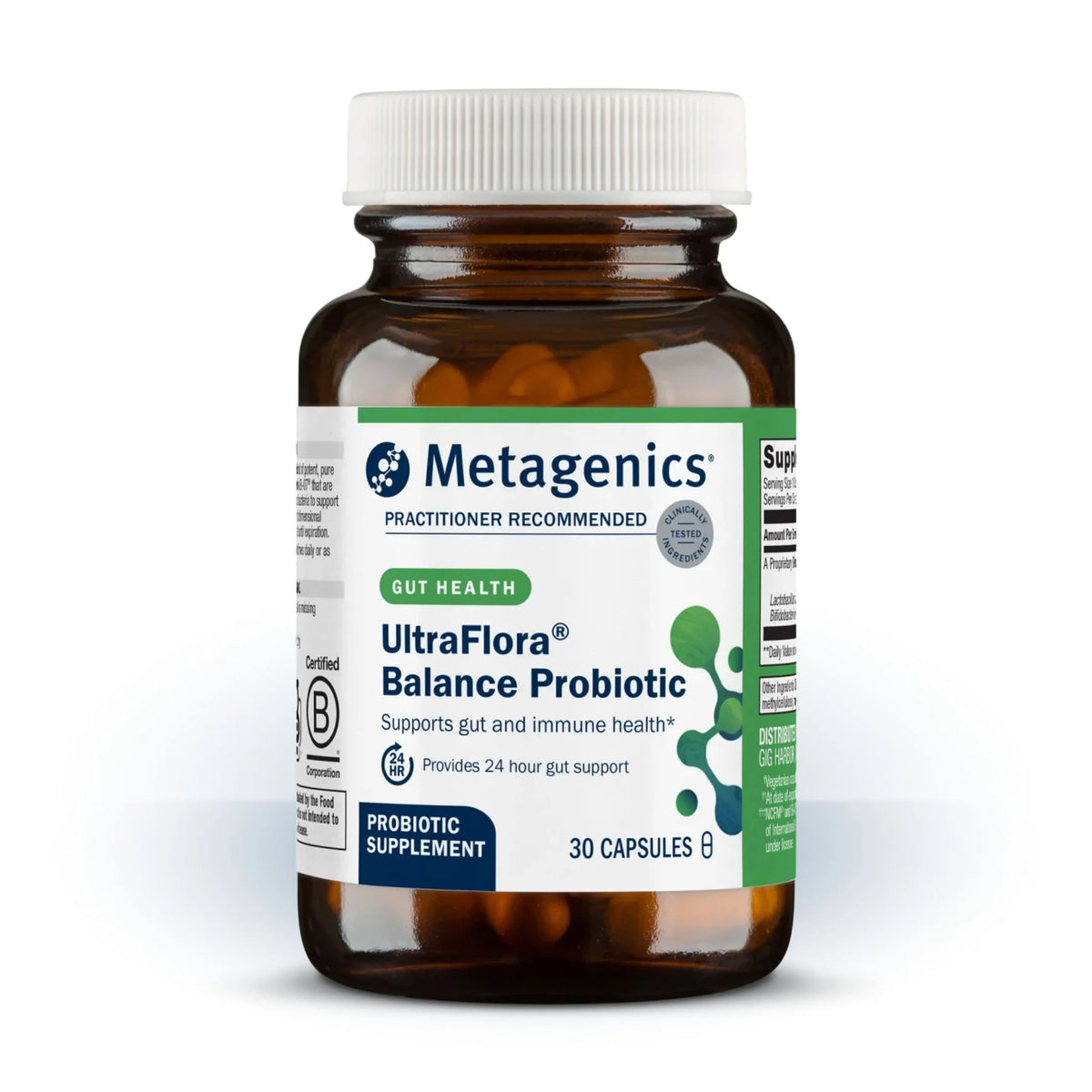 Metagenics UltraFlora Balance, 120 Capsules - Nature's Source Inc