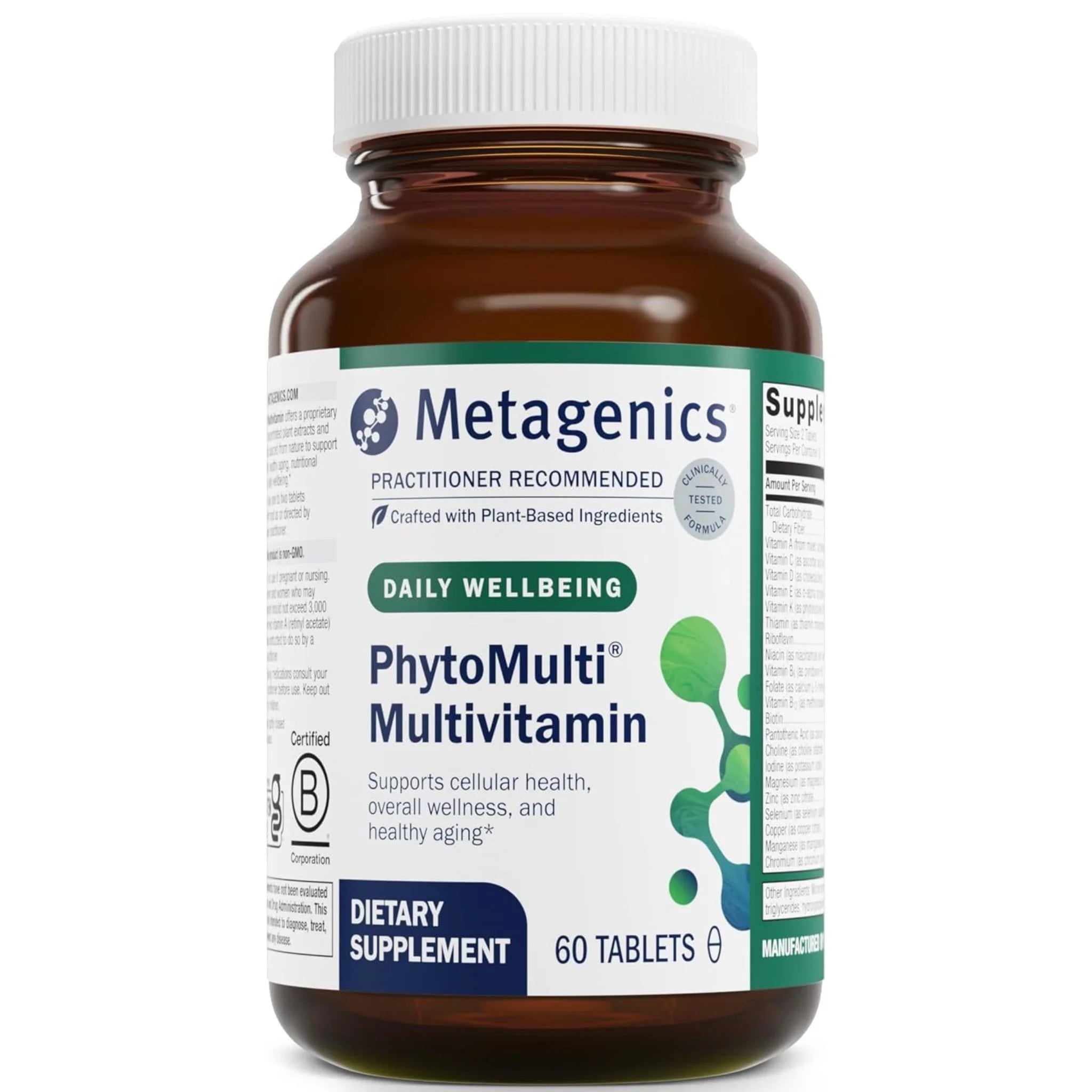 Metagenics PhytoMulti without Iron - 60 Tablets - Nature's Source Inc