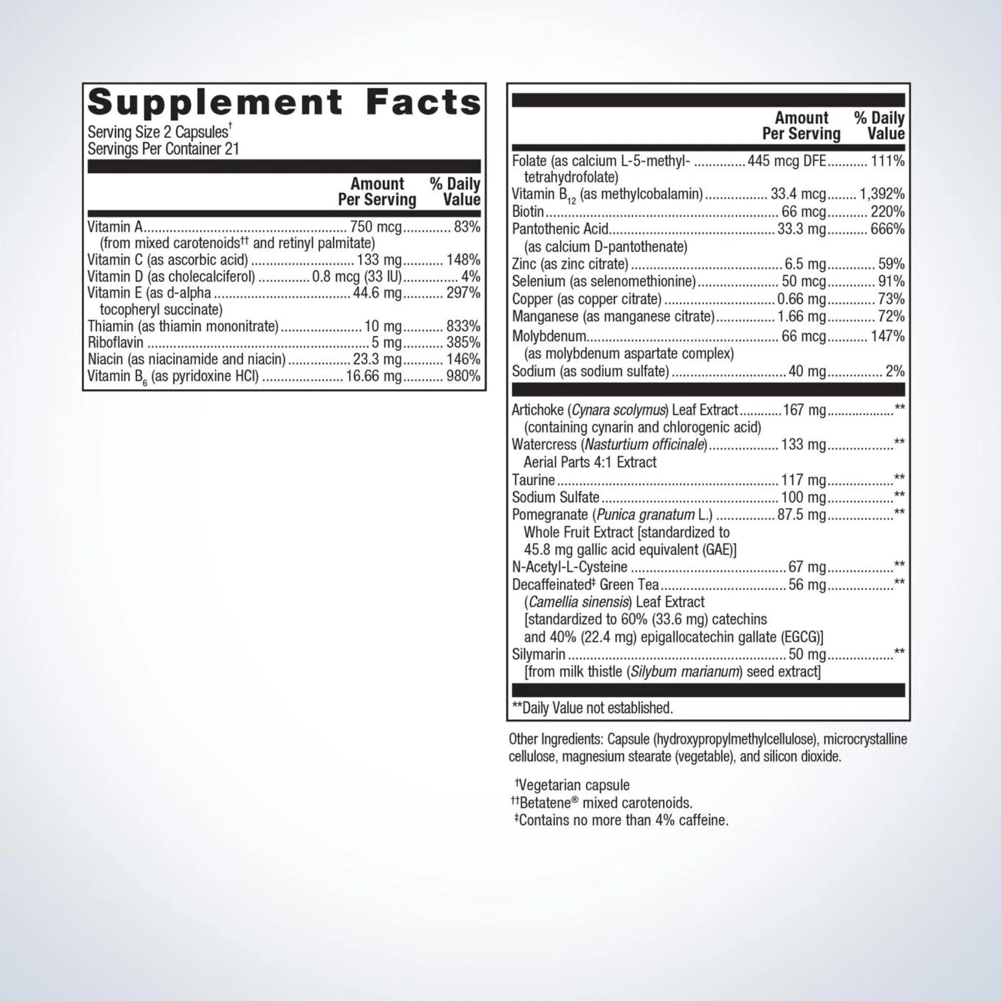 Metagenics AdvaClear 42 Capsules - Nature's Source Inc