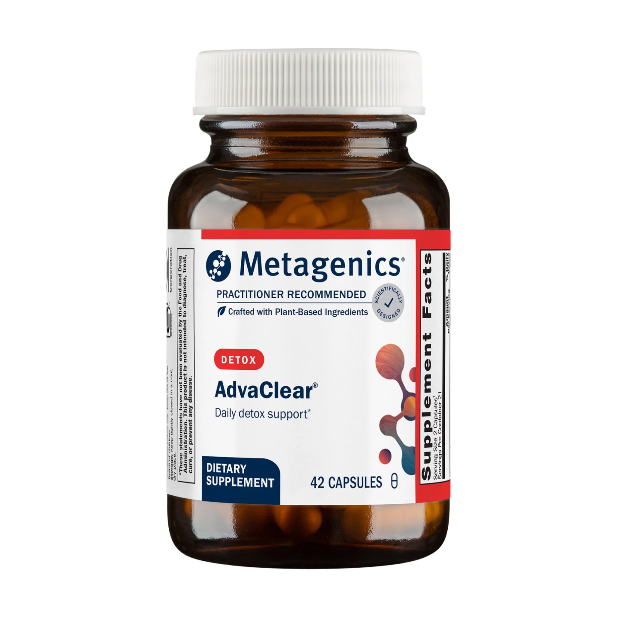Metagenics AdvaClear 42 Capsules - Nature's Source Inc