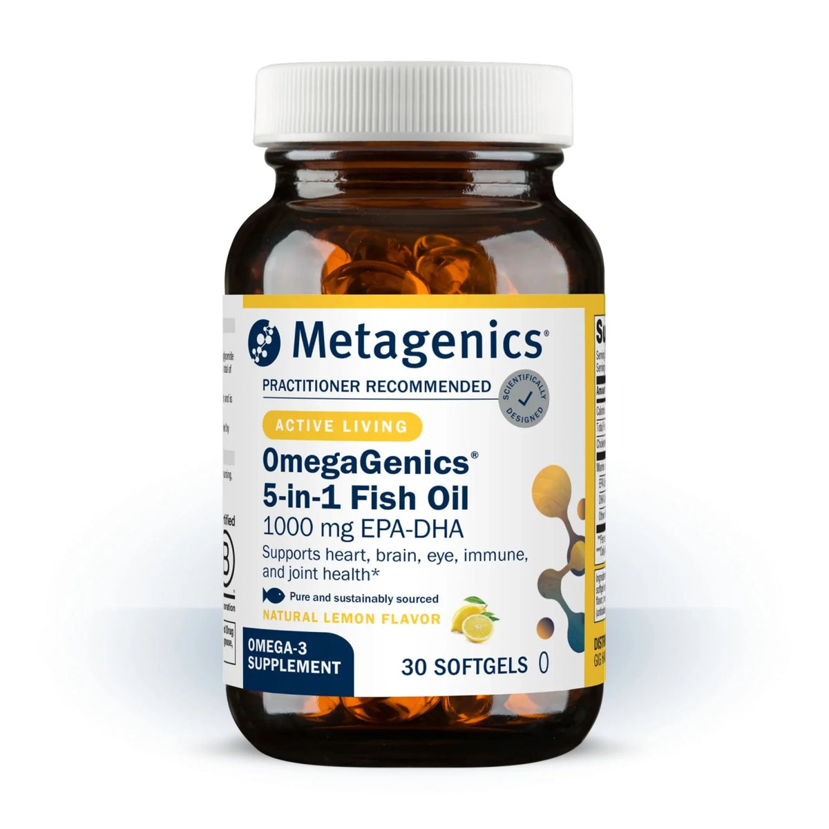 Metagenics OmegaGenics EPA DHA 1000, 60 Softgels - Nature's Source Inc