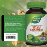Nature's Way Ginger Root - 100 Veg Capsules