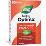 Nature's Way Fortify Optima Digestive Balance 50 Billion Probiotic - 30 Capsules