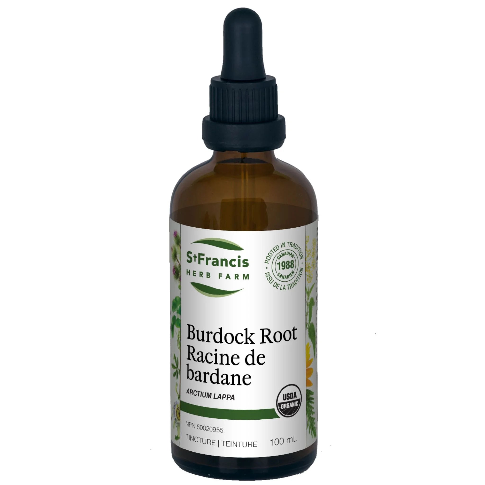 St. Francis Herb Burdock Root 100ml - Nature's Source Inc