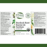 St. Francis Herb Burdock Root 100ml - Nature's Source Inc