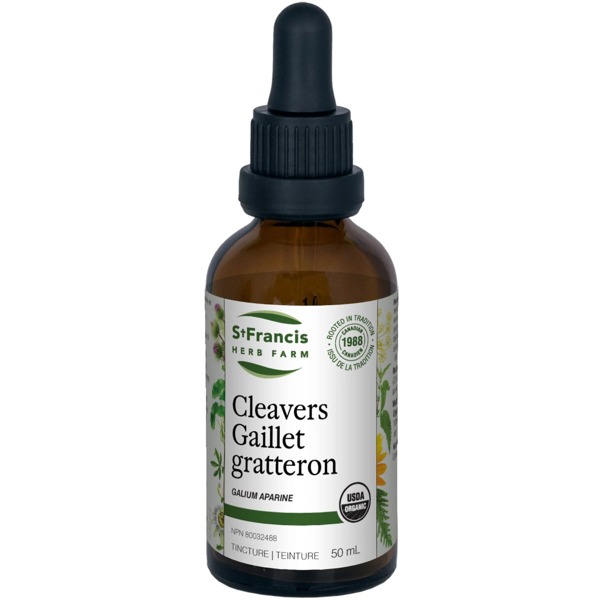 St. Francis Herb Cleavers 50ml - Nature's Source Inc