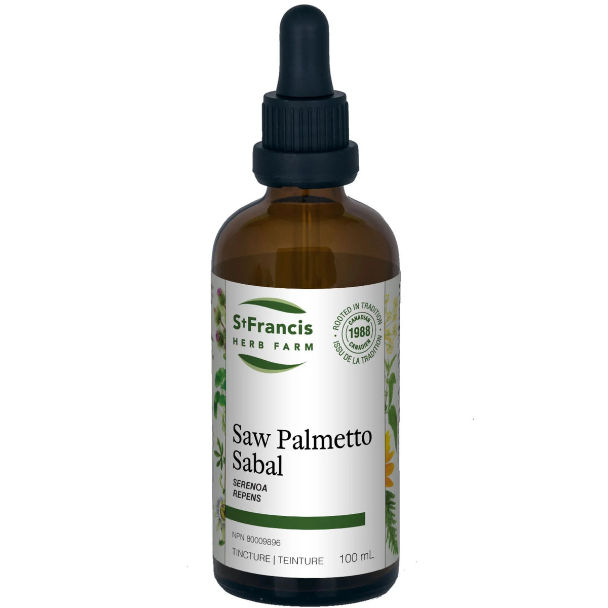 St. Francis Herb Saw Palmetto 100ml - Nature's Source Inc