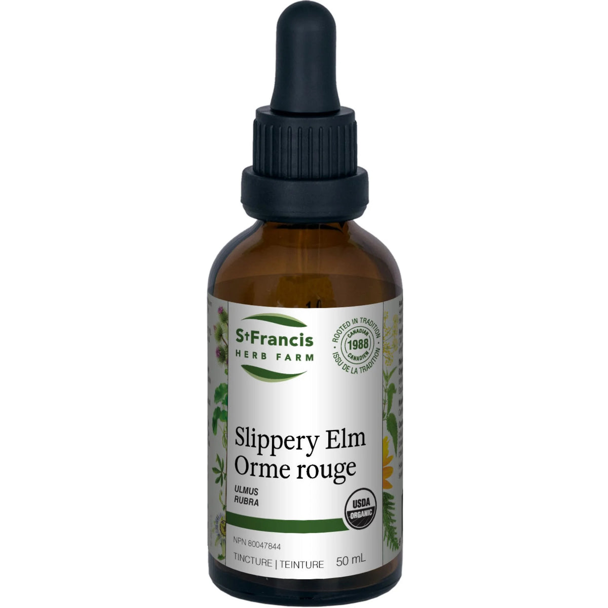 St. Francis Herb Slippery Elm 50ml - Nature's Source Inc