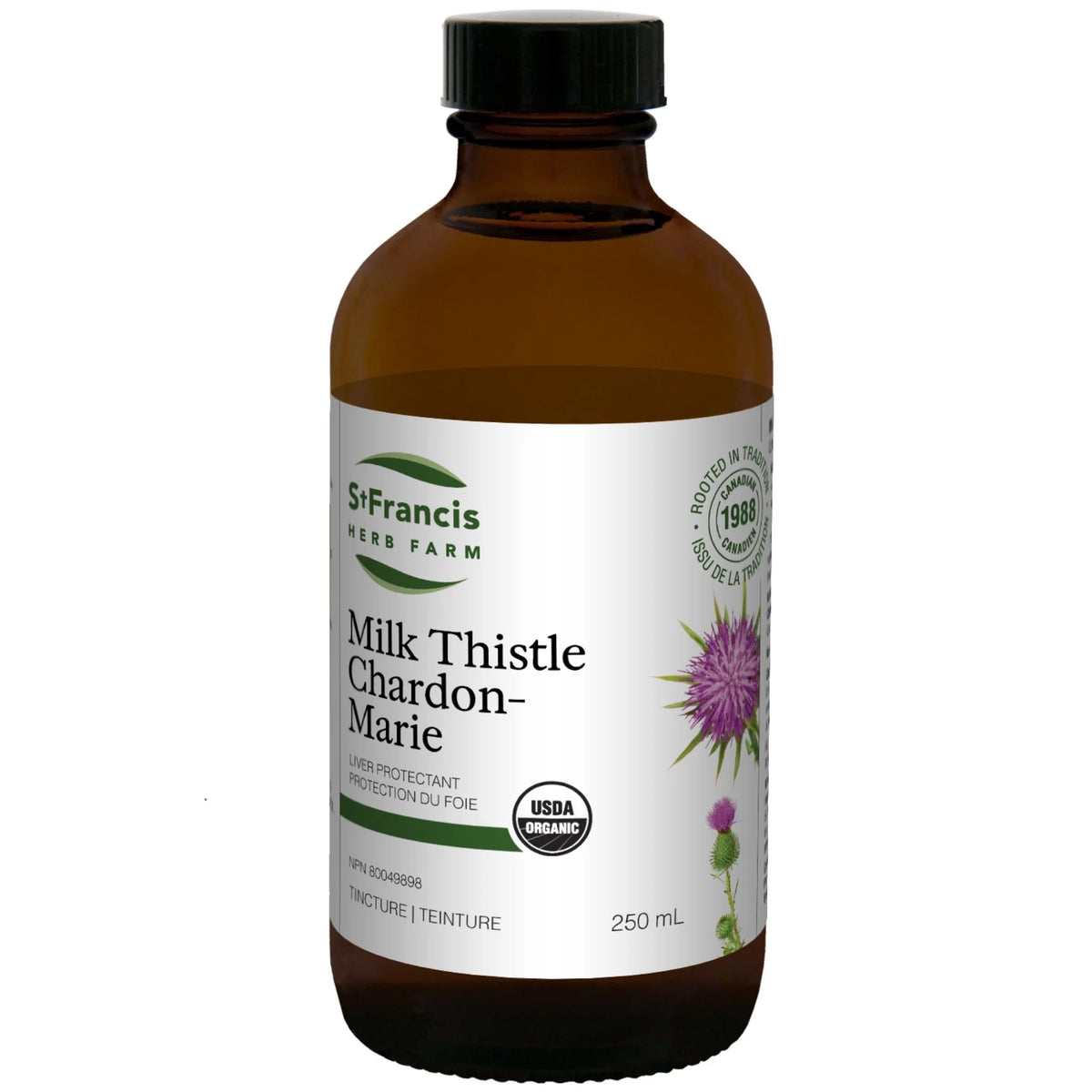 St. Francis Herb Milk Thistle 250ml - Nature's Source Inc