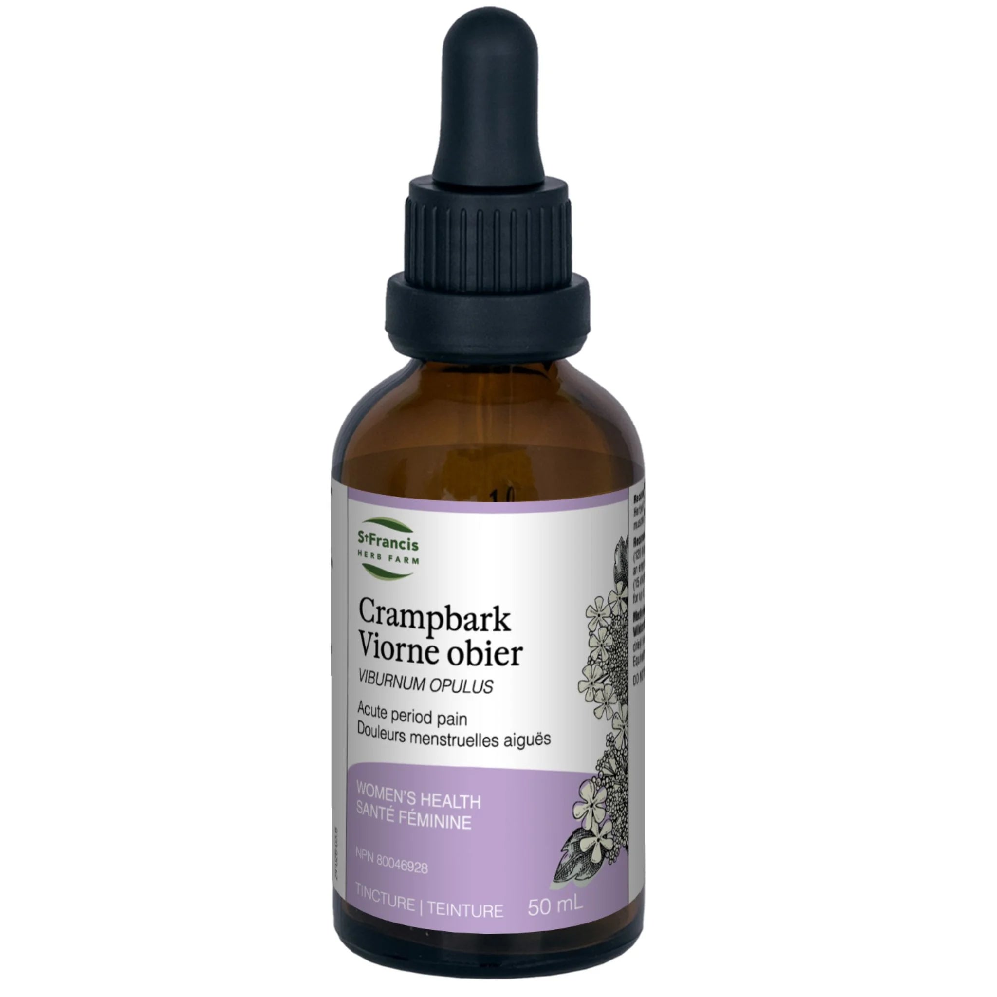 St. Francis Herb Crampbark 50ml - Nature's Source Inc