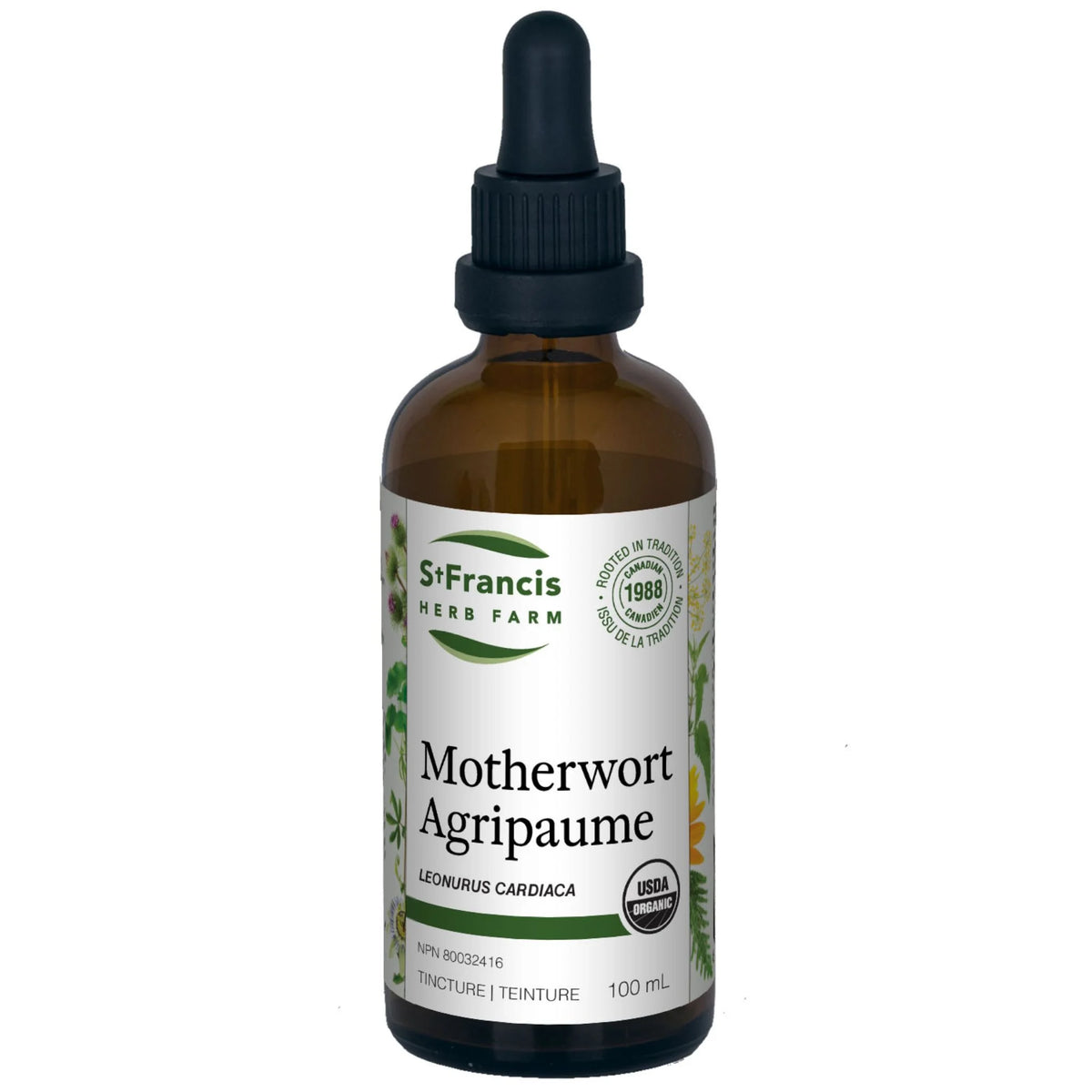 St. Francis Herb Motherwort 100ml - Nature's Source Inc