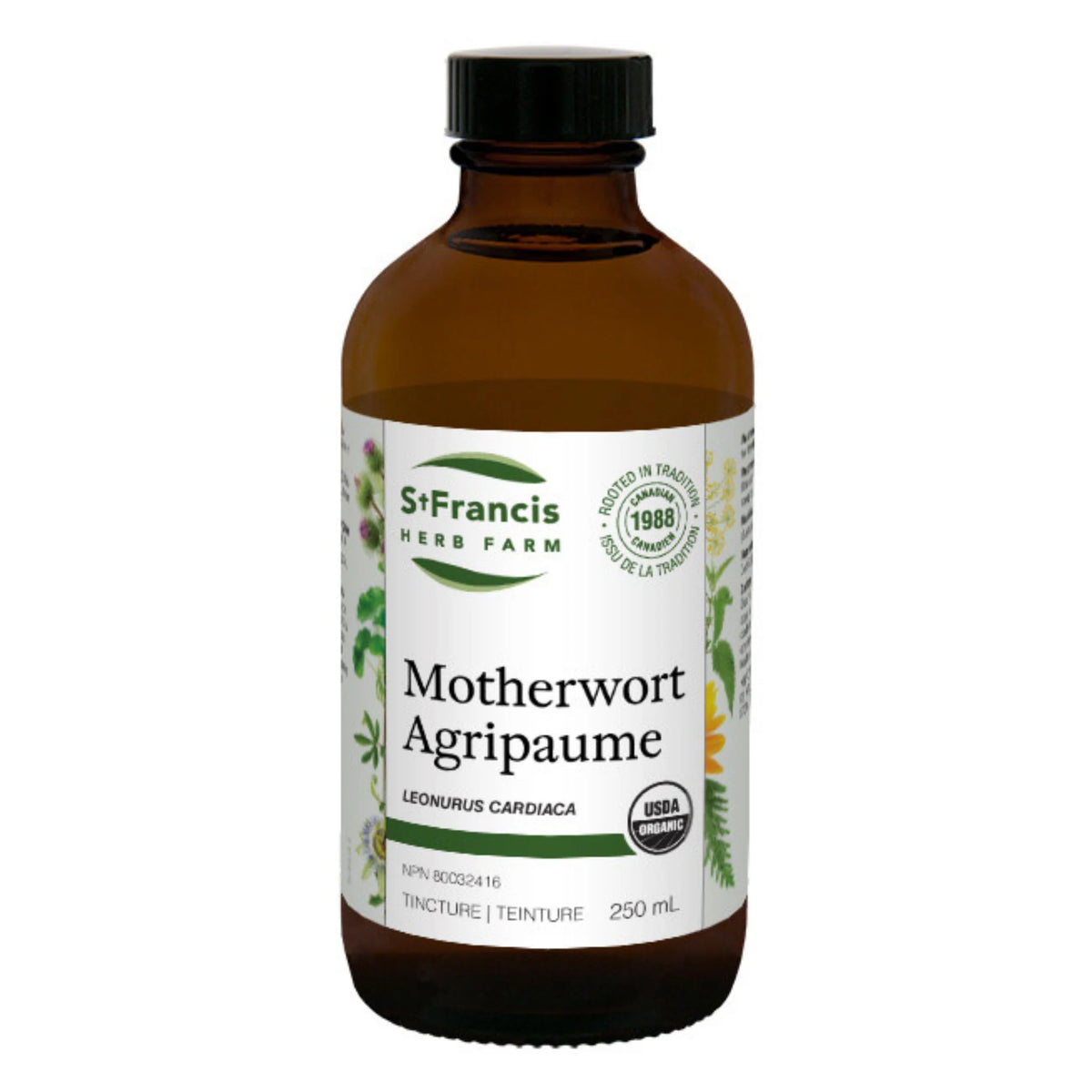 St. Francis Herb Motherwort 250ml - Nature's Source Inc