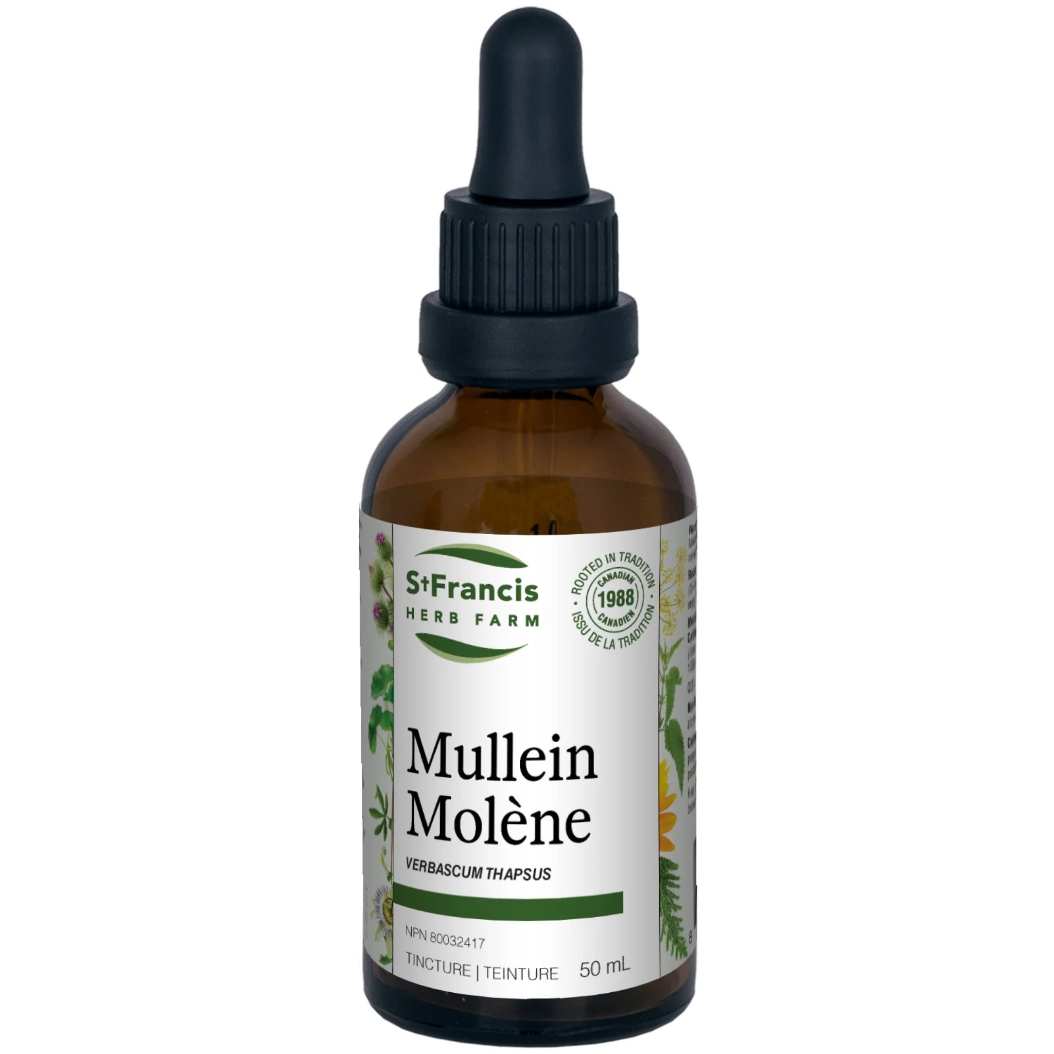 St. Francis Herb Mullein 50ml - Nature's Source Inc