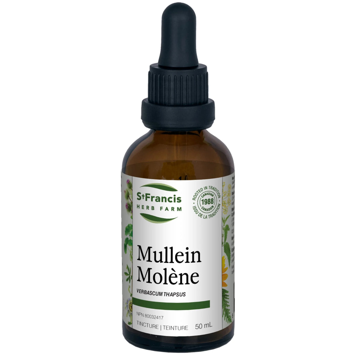 St. Francis Herb Mullein 50ml - Nature's Source Inc