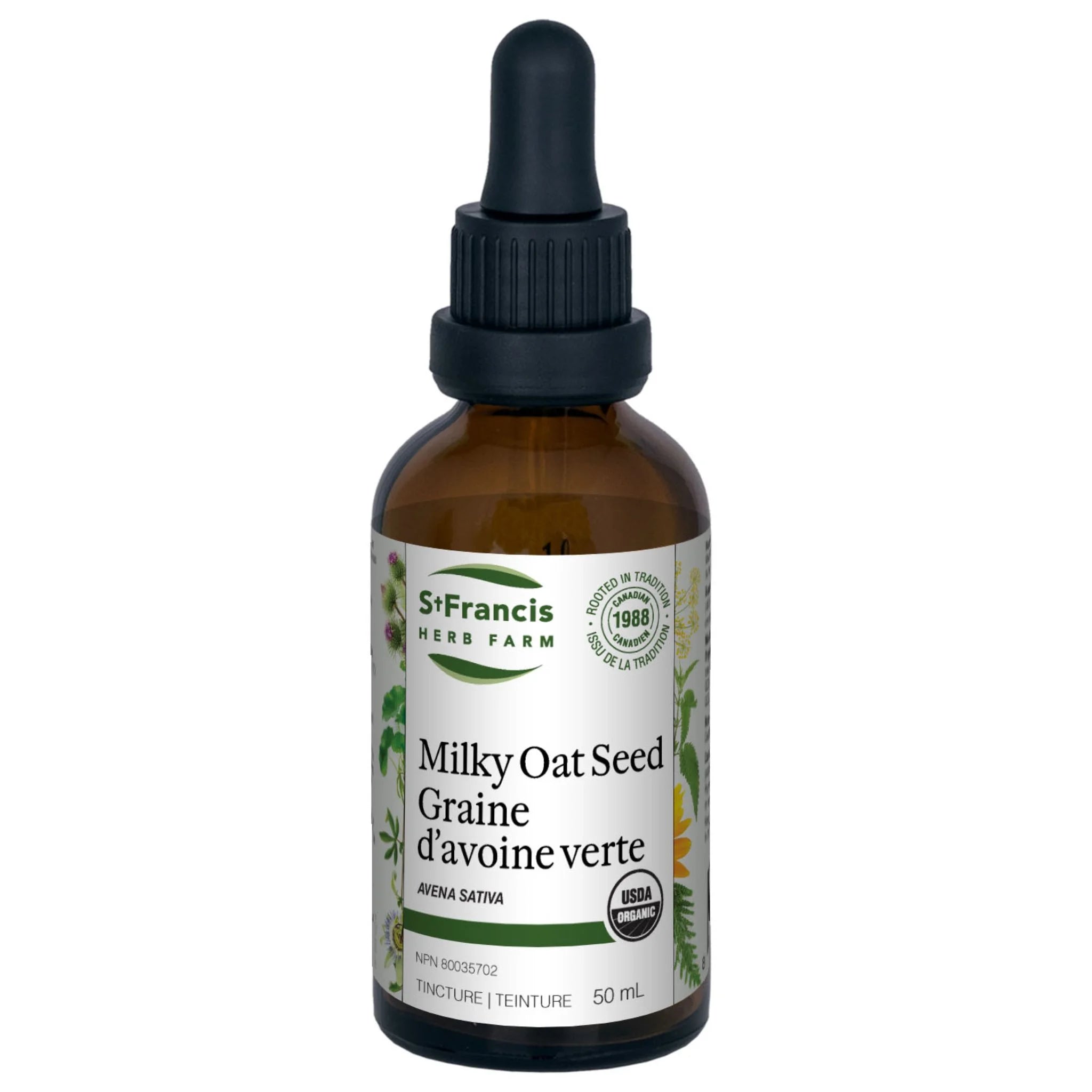 St. Francis Herb Milky Oat Seed 50ml - Nature's Source Inc