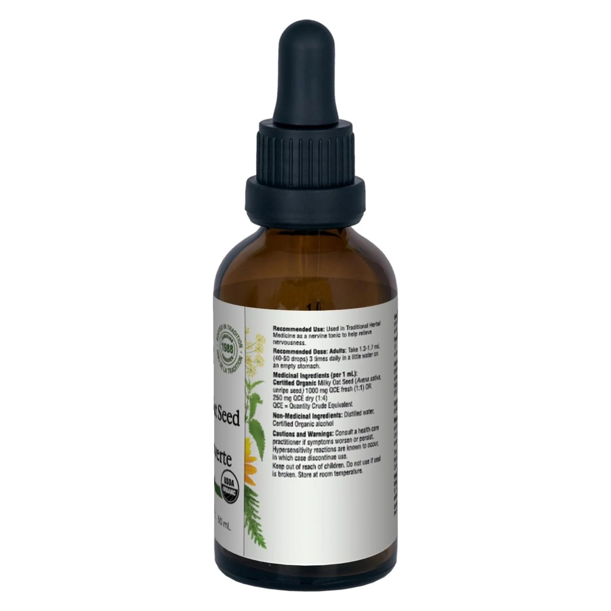 St. Francis Herb Milky Oat Seed 50ml - Nature's Source Inc