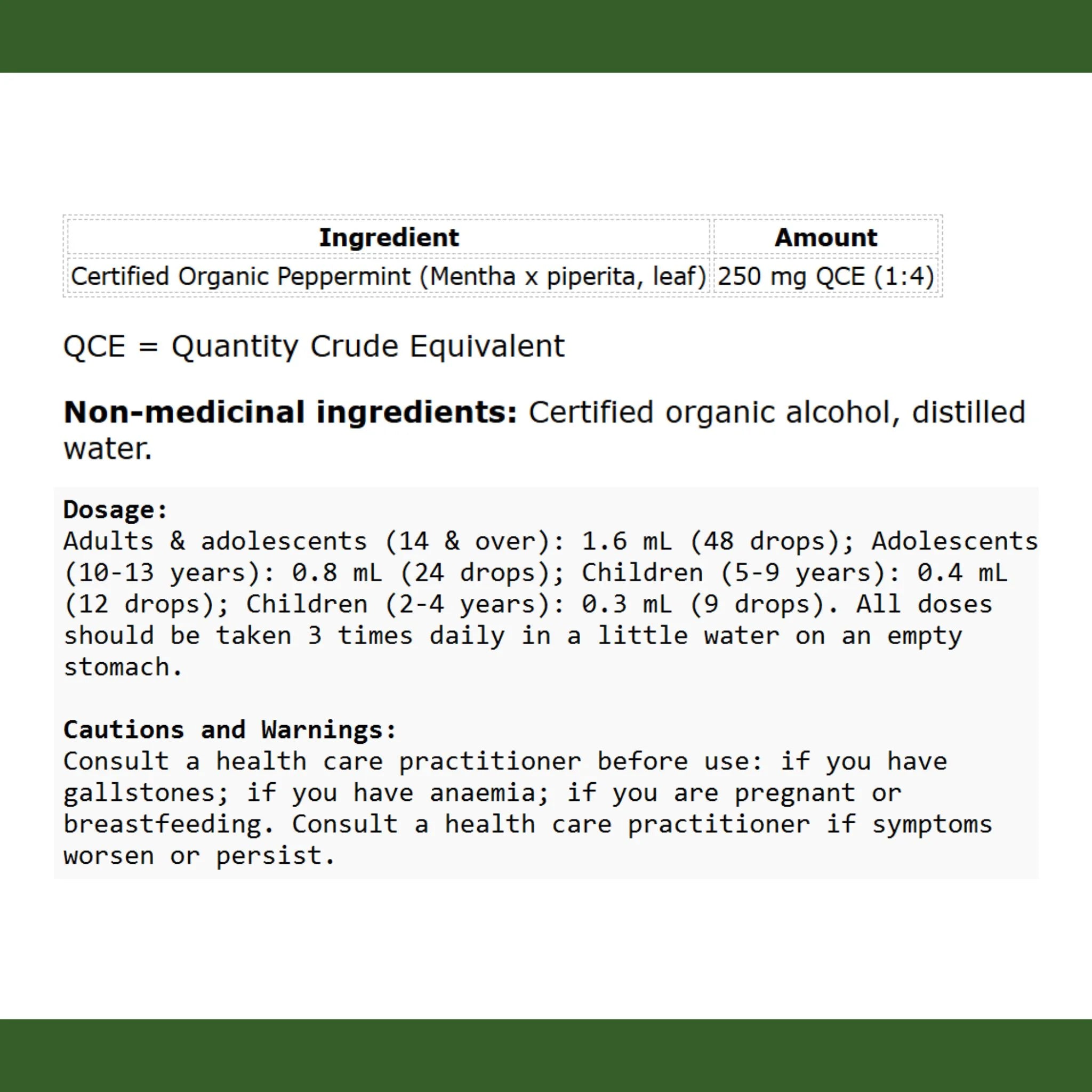 St. Francis Herb Peppermint 50ml - Nature's Source Inc