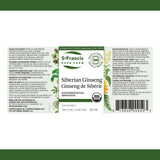 St. Francis Herb Siberian Ginseng (Eleuthero) 50ml - Nature's Source Inc