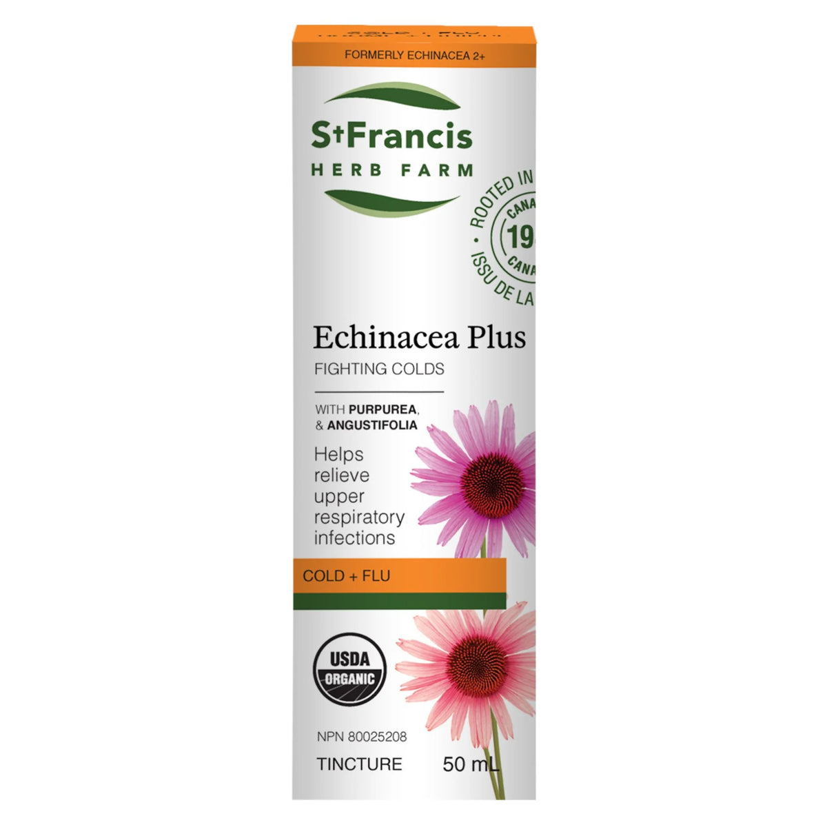 St. Francis Herb Echinacea Plus 50ml - Nature's Source Inc